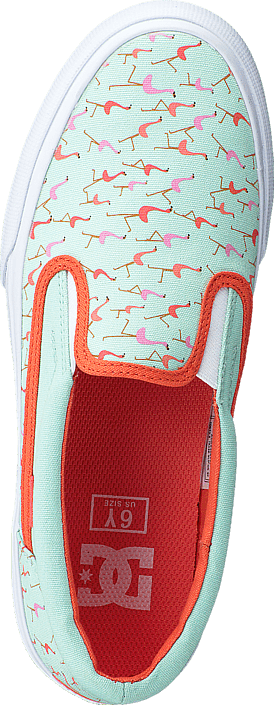 DC Shoes - Dc Kids Trase Slip-On Shoe Misty Blue