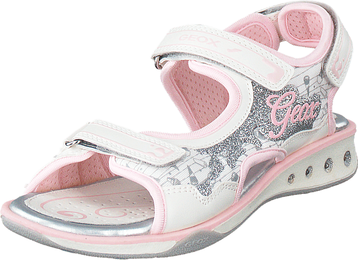 Geox - Sandal Jocker Girl White/Pink