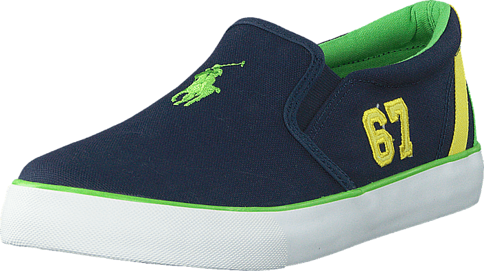 Ralph Lauren Junior - Vincent Jr Navy Canvas - Green