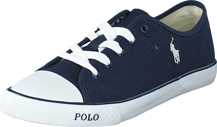 Ralph Lauren Junior - Daymond Navy Canvas -White