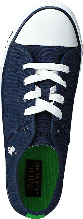 Ralph Lauren Junior - Daymond Navy Canvas -White