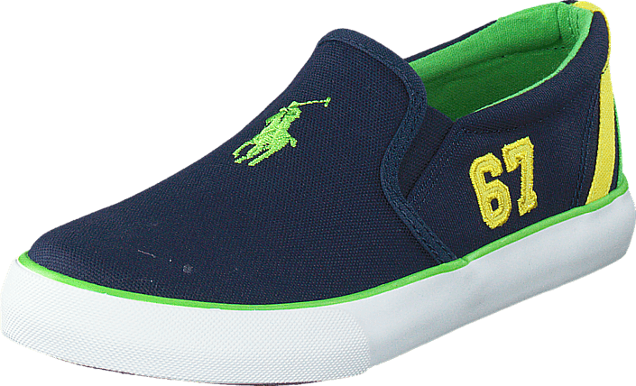 Ralph Lauren Junior - Vincent Kids Navy Canvas - Green