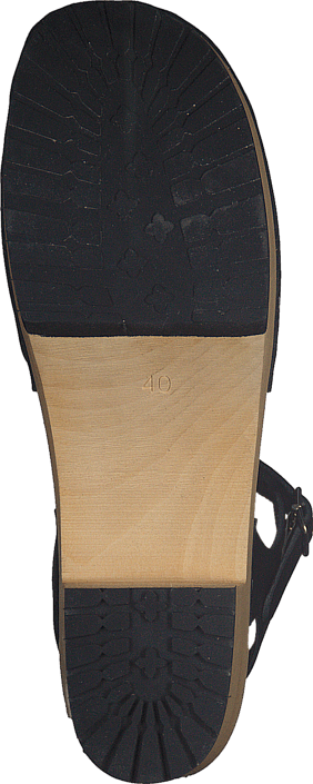 Swedish Hasbeens - Krillan Black/Nature Sole