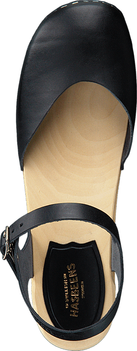 Swedish Hasbeens - Krillan Black/Nature Sole