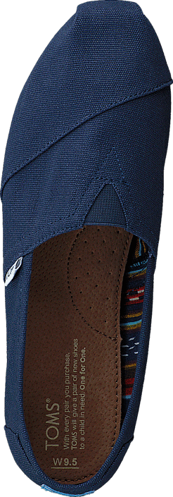 Toms - Canvas Men's Classic Alpargata Navy
