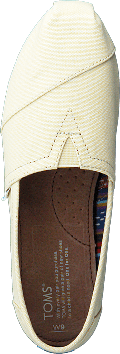 Toms - Canvas Wmn's Classic Alpargata Neutral