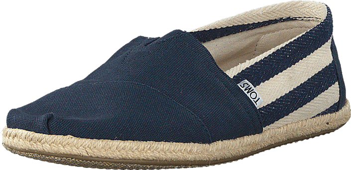 Toms - Men's Classic Stripe University Navy