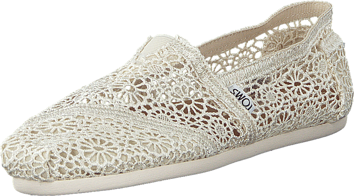 Toms - Women's Classic Alpargata Moroccan Crochet Neutral