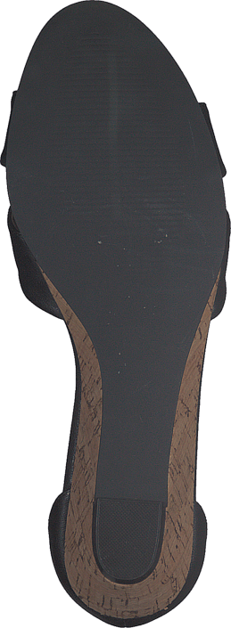 Bianco - Low Wedge Sandal Black
