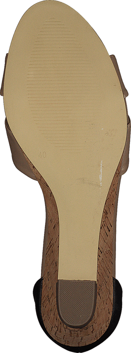 Bianco - Low Wedge Sandal Beige