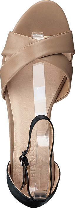 Bianco - Low Wedge Sandal Beige