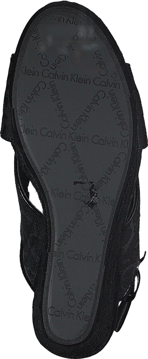 Calvin Klein Jeans - ELAINE CK LOGO JACQUARD/PATENT BBK