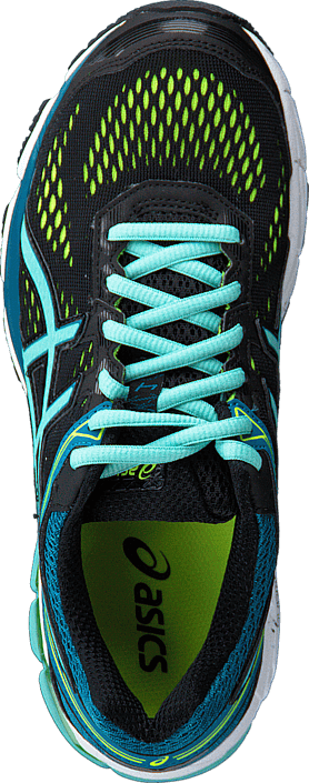Asics - GT-1000 4 Black/Pool Blue/Yellow