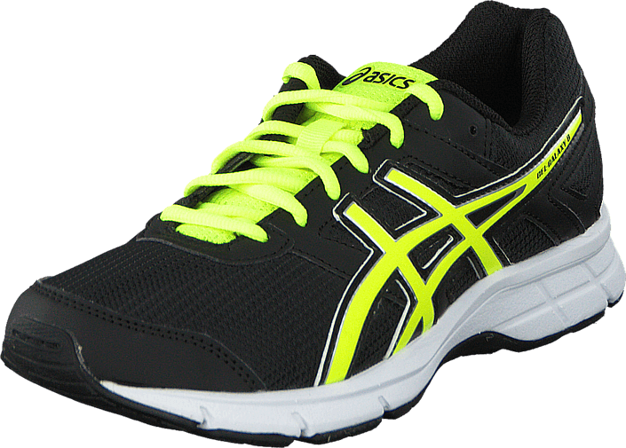 Asics - Gel Galaxy 8 Gs Black/Flash Yellow/White