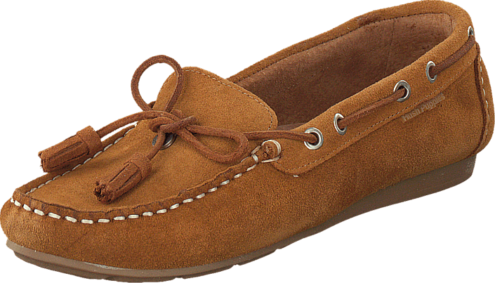 Hush Puppies - Erika Moccasin Tassle Cognac