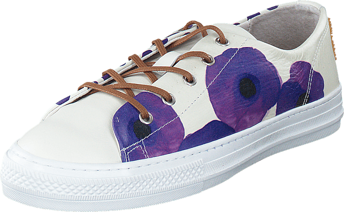 Hush Puppies - Rizzy Low Cut Print White/ Blue