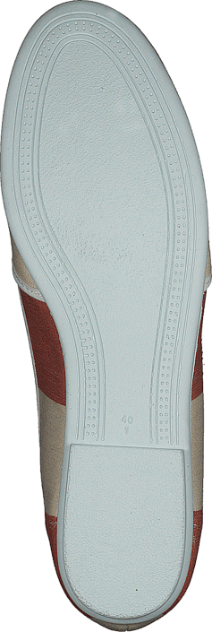 Hush Puppies - Stacy Slip Offwhite/ Rust