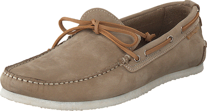 Hush Puppies - Jonas Mens Moc Taupe