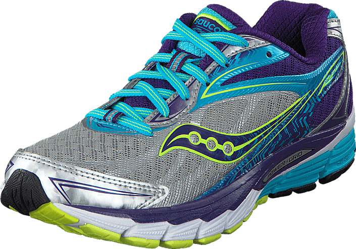 Saucony - Ride 8 Silver/Purple/Blue