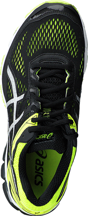 Asics - T5A2N-9093 Gt-1000 4 Black/Silver/Flashyellow