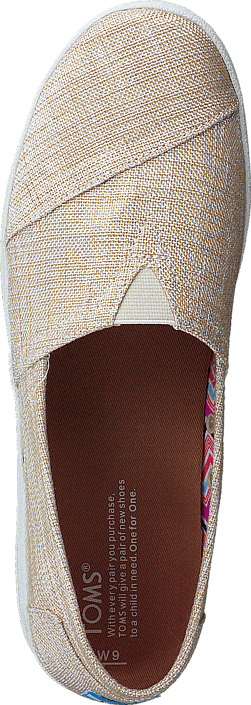Toms - Avlon Slip-On Natural Metallic