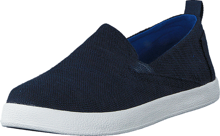 Toms - Avlon Slip-On Jr Navy Slubby Linen