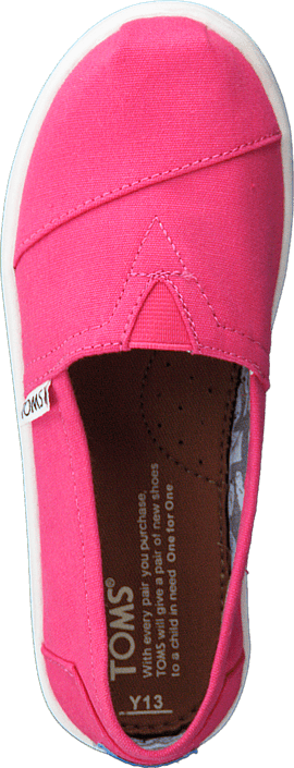 Toms - Seasonal Classics Jr Barberry Pink