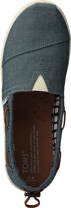 Toms - Bimini Espadrille Jr Chambray