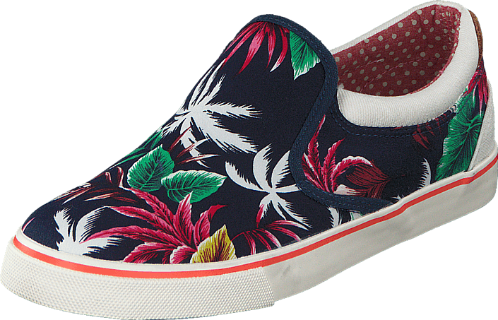 Wrangler - Icon Slip On Canvas Blue Tropical