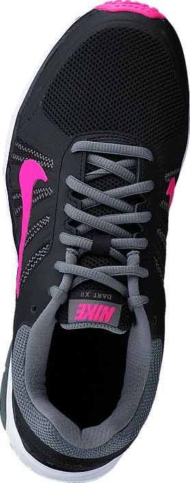 Nike - Wmns Dart 12 Black/Pnk Blast-Cl Gry-Drk Gry