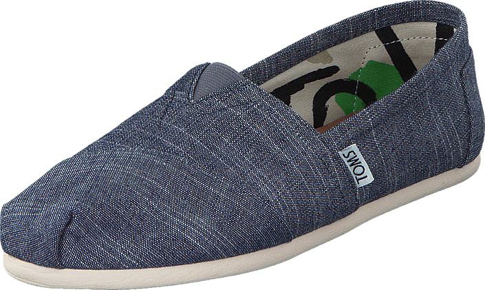 Toms - Wmn's Seasonal Classics Blue Chambray