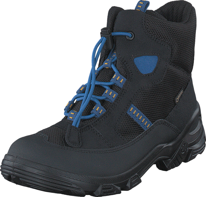 Ecco - 721232 Snowboarder Black/Black/Cobalt