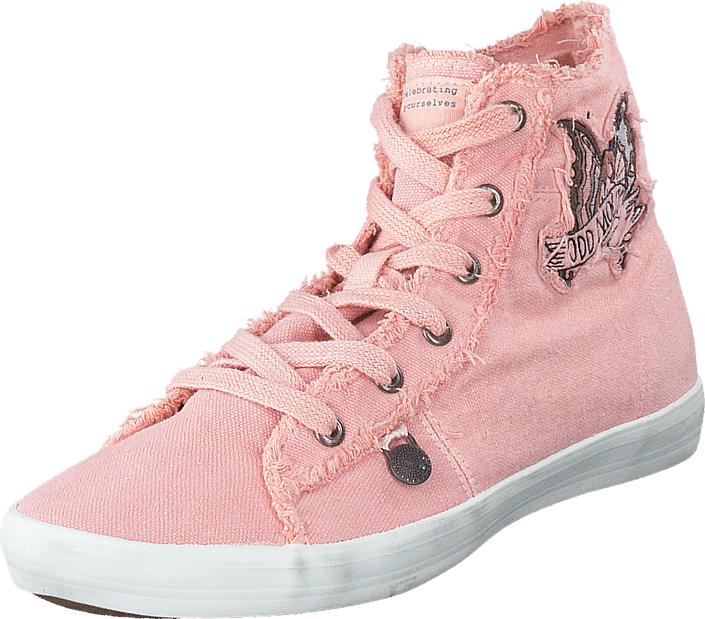Odd Molly - Butterfly High Sneaker Milky Pink