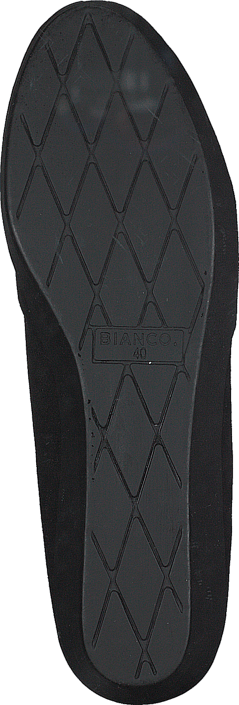 Bianco - Suede Loafer Flatform JJA16 Black