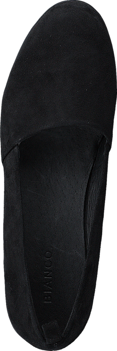 Bianco - Suede Loafer Flatform JJA16 Black