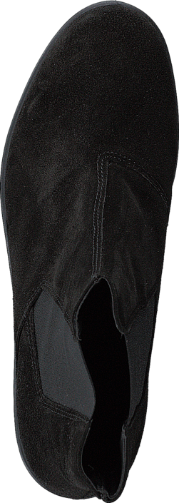 Bianco - Low Cut Suede Chelsea JJA16 Black