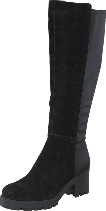 Bianco - Chunky Long Boot JJA16 Black
