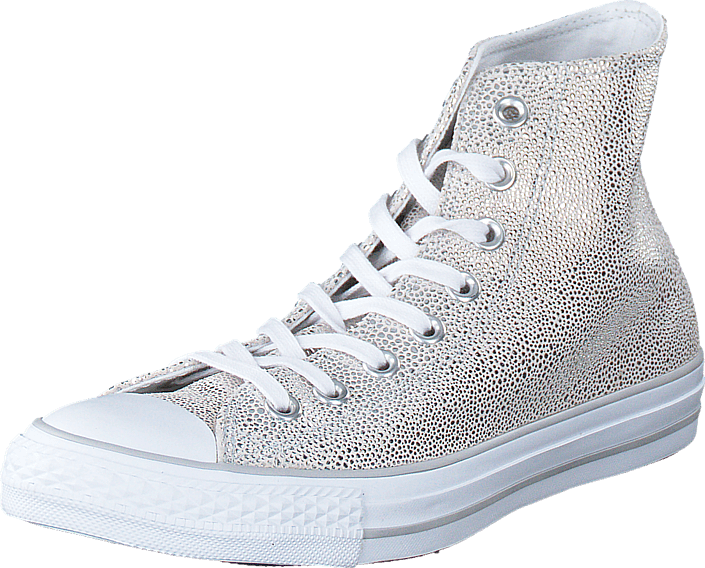 Converse - All Star Sting Ray Metallic-Hi Pure Silver/Black/White