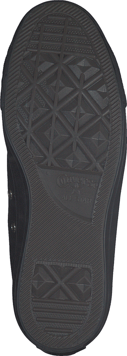 Converse - All Star Shearling Leather-Hi Black/Black/Black