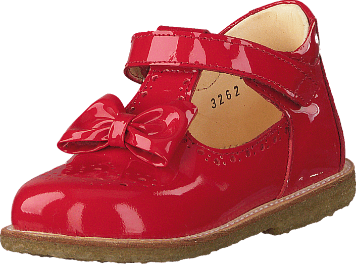 Kjøp Mary with bow Online velcro janes and Red røde Angulus Sko nwP0Ok