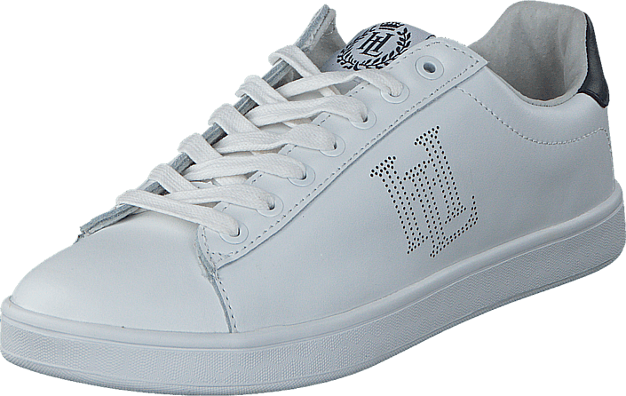 Henri Lloyd - Lace Trainer White/Navy