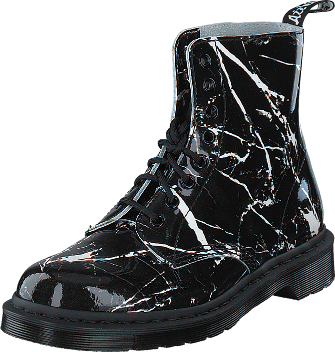 Dr Martens - Pascal Mrbl Black Patent Marble