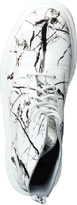 Dr Martens - Pascal Mrbl White Patent Marble