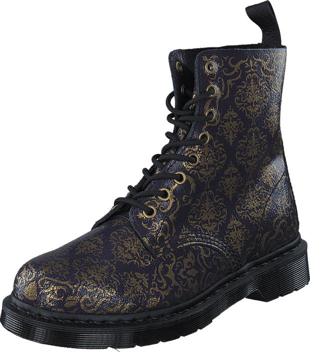 Dr Martens - Pascal Bq Purple / Black Cristal Suede