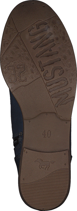 Mustang - 1157534 Women's Lace-Up Bootie Dark Blue