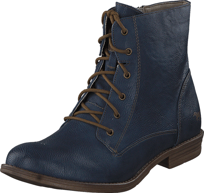 Mustang - 1157534 Women's Lace-Up Bootie Dark Blue