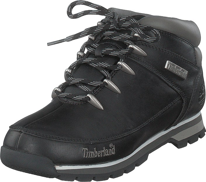 Timberland - Euro Sprint Hiker Black Full-Grain