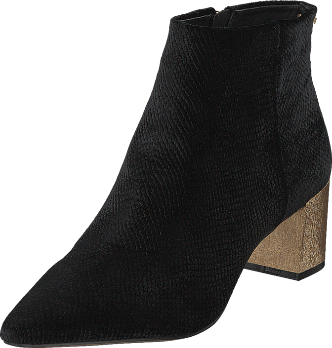 Calvin Klein - Narla Velvet Snake Print Black