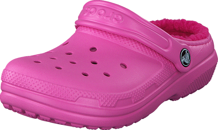 Crocs - Classic Lined Clog K Party Pink/Candy Pink