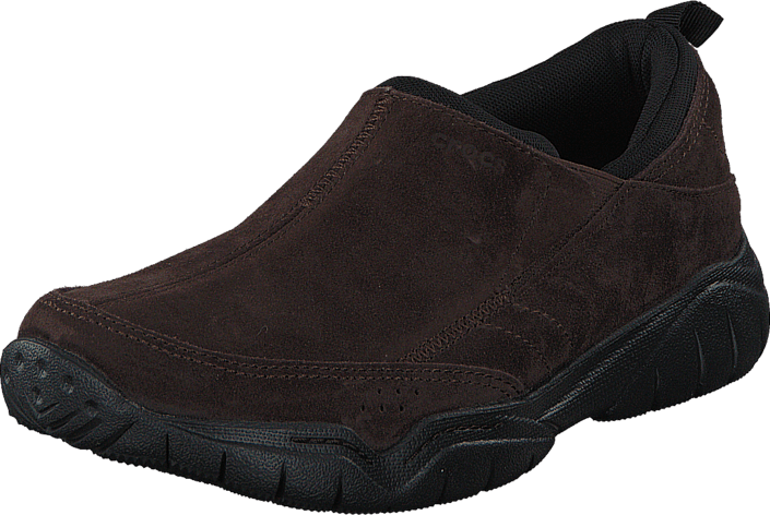 Crocs - Swiftwater Suede Moc M Espresso/Black